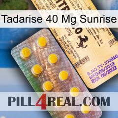 Tadarise 40 Mg Sunrise new06